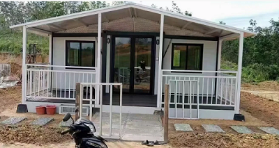 Perjalanan Container House sing bisa digedhekake kanggo njelajah wilayah sing ora dingerteni!